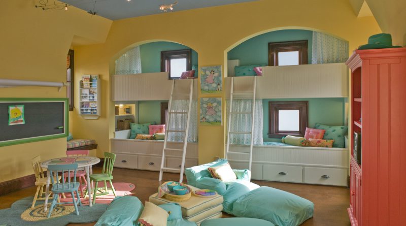 Яркие и интересные идеи дизайна игровой комнаты для детей (+35 фото)