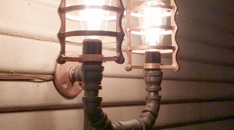 Оригинальные самодельные светильники на стену: 2 подробных мастер-класса