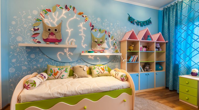 Выбор декора стен для детской комнаты: оптимальные варианты для разных возрастов