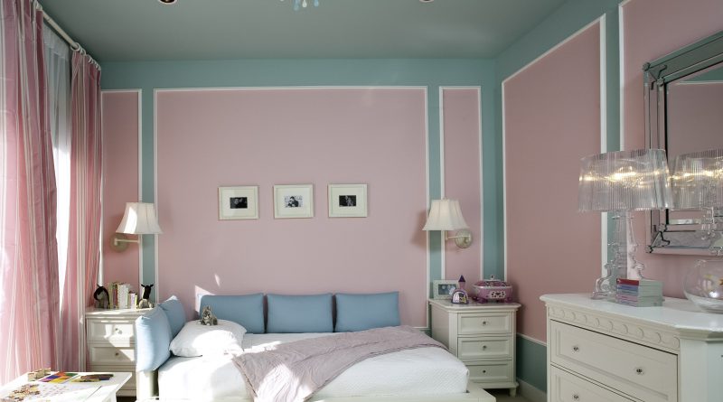 Преимущества покраски стен и варианты оформления цветом