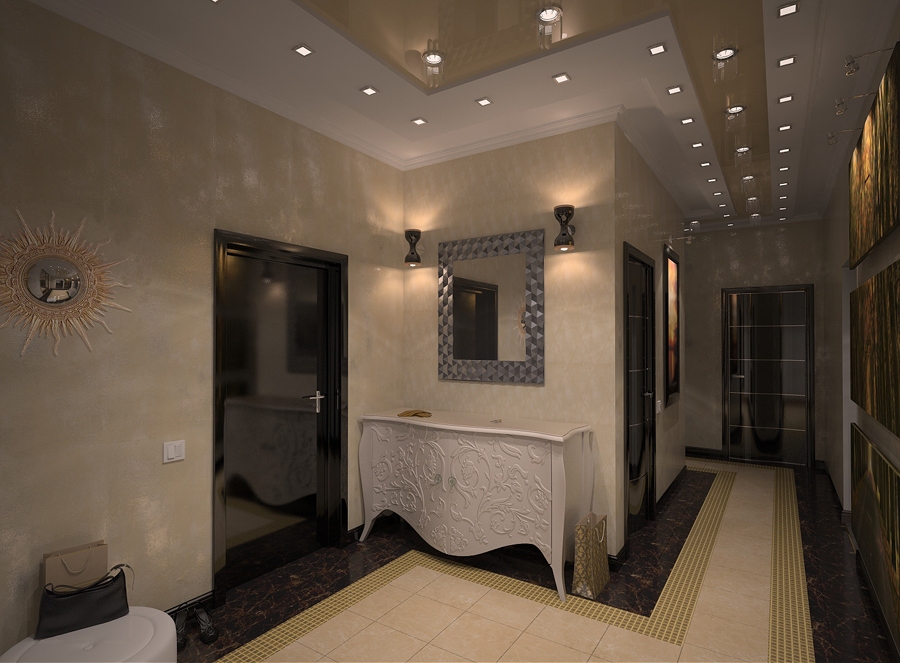 Освещение в коридоре: стильные решения для больших и маленьких квартир (+62 фото)