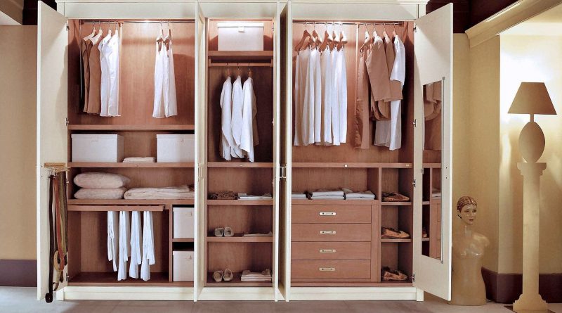 Какой гардеробный шкаф выбрать: виды и конструктивные особенности