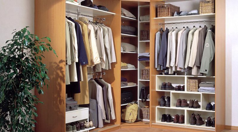 Обустройство гардеробной в прихожей: простые варианты и оригинальные решения