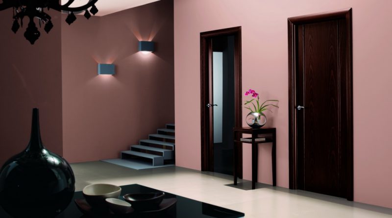 Двери цвета венге в интерьере современных квартир: особенности и советы по выбору |+48 фото