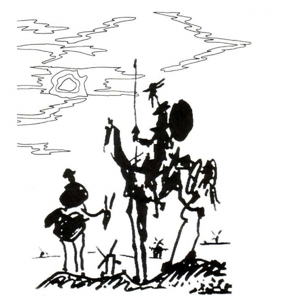 Панно «Дон-Кихот», «Матадор»;, «Усталый ковбой» в фото