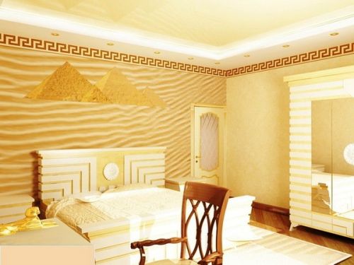 Египетская спальня в фото