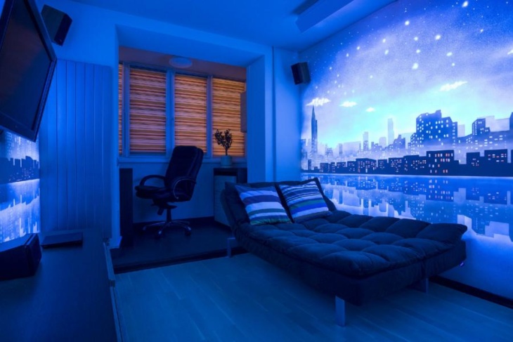 Люминесцентная краска и способ ее приготовления в домашних условиях в фото