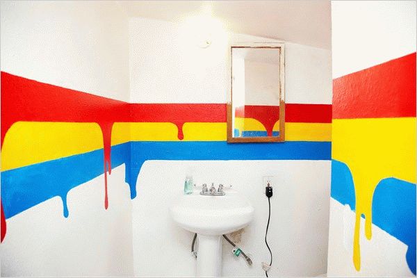 Выбираем краску для ванной комнаты в фото