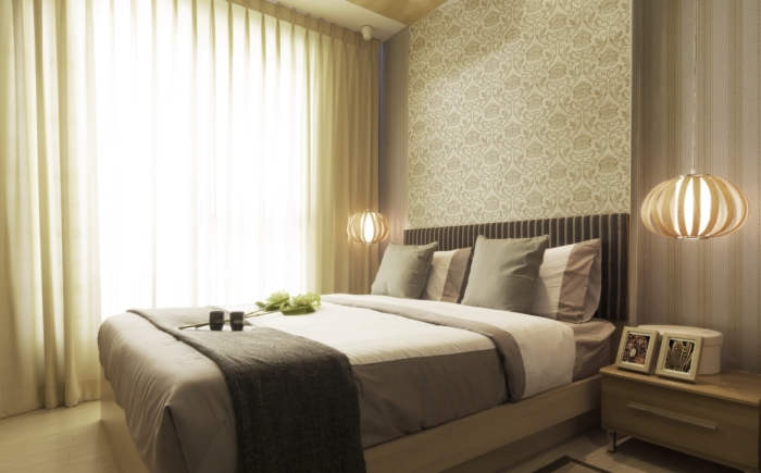 Создание первоклассного интерьера в спальне с помощью современных обоев в фото