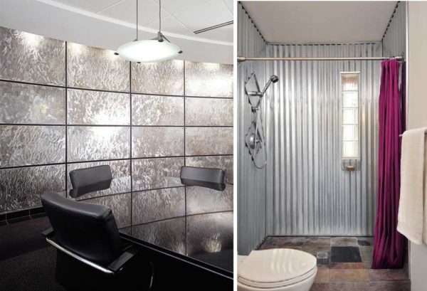 Панели для отделки стен кухни, ванной, коридора, жилой комнаты в фото