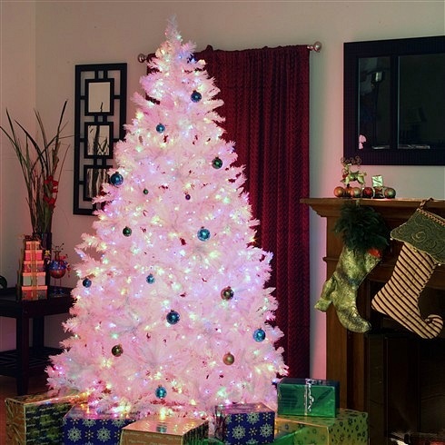 Оформление новогодней елки в фото