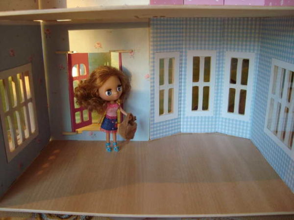Кукольный домик своими руками в фото