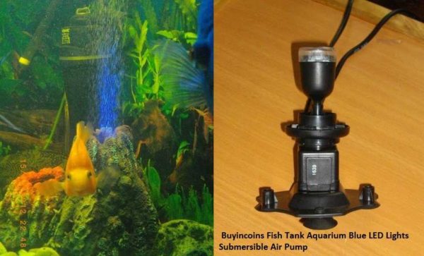 Как сделать свет в аквариуме в фото
