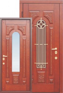 Входные металлические уличные двери: критерии отбора в фото