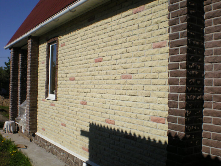 Панели фасадные под кирпич и каменную кладку в фото