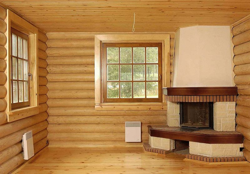 Чем лучше обшить стены в деревянном доме внутри в фото
