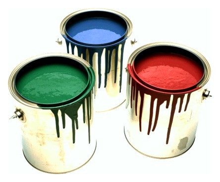 Обновляем дизайн ванной краской в фото