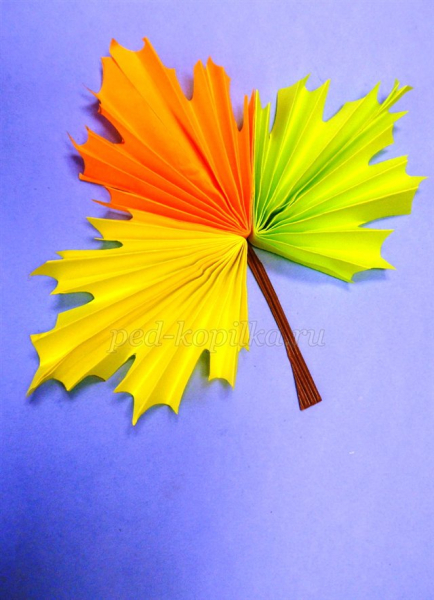 Аппликация на тему осень из цветной бумаги в детском саду с фото и видео в фото