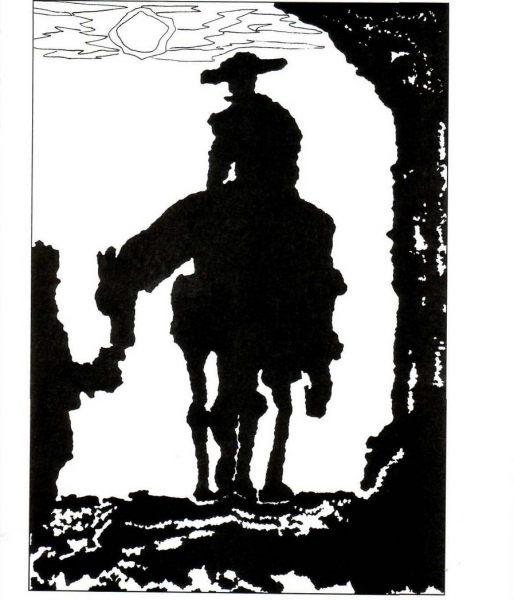Панно «Дон-Кихот», «Матадор»;, «Усталый ковбой» в фото
