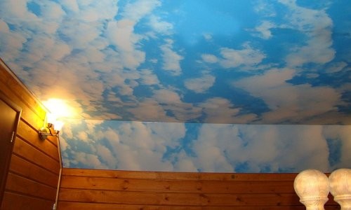 Как изготовить облака на потолке своими руками? в фото