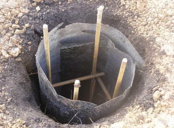 Виды и этапы строительства столбчатых фундаментов в фото
