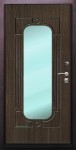Металлические входные двери с зеркалом: надежная защита и стильный дизайн в фото