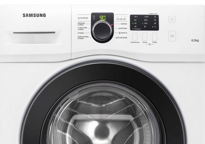 Ошибки и неисправности стиральных машин Samsung в фото