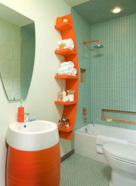 Дизайн совмещенной ванной с туалетом в фото