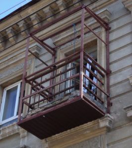 Изготовление каркаса для балкона в фото