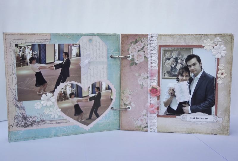 Свадебные альбомы своими руками: мастер-класс с примерами оформления в фото