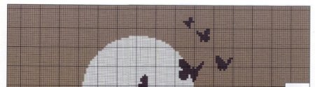 Схема вышивки крестом: «разные виды бабочек» скачать бесплатно в фото