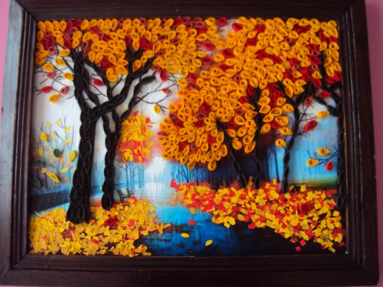 Осенние композиции своими руками из природного материала в фото
