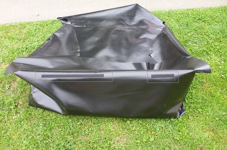 Брезентовое покрытие для багажника автомобиля в фото
