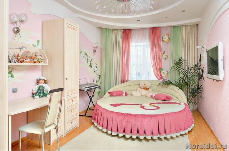 Подбор оконных штор для комнаты девочки подростка в фото