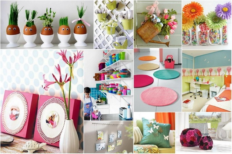 Весенние детали интерьера: 30 простых способов украсить дом к весне в фото