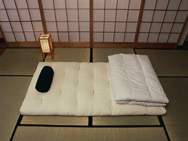 Спальня в японском стиле в фото