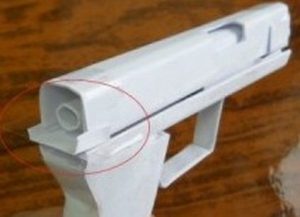 Пистолет из бумаги своими руками: схемы с фото и видео в фото