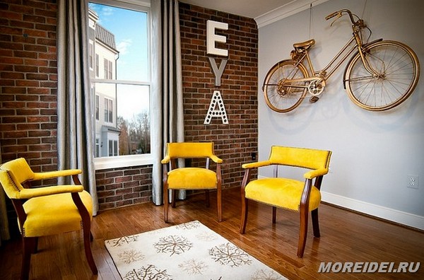 Хранение велосипеда в квартире — 25 творческих идей в фото