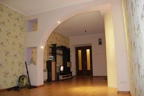 Межкомнатные арки из гипсокартона: украшение интерьера в фото