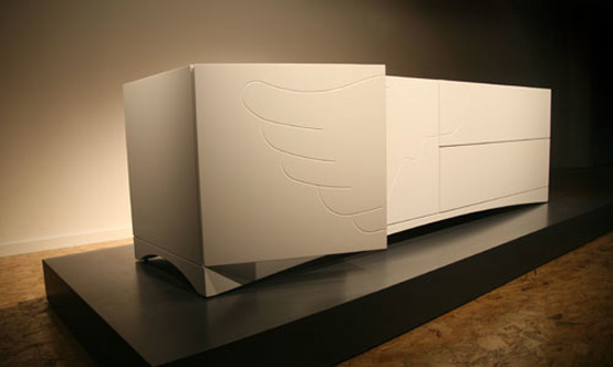 Белый шкаф Angel by Piurra от IKEA в фото