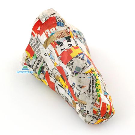 Нос Бабы Яги своими руками из бумаги в технике папье-маше с фото в фото
