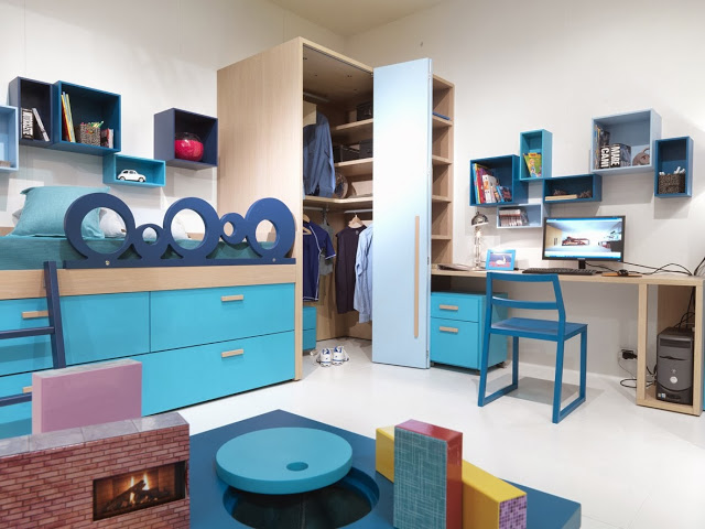 Дизайн детской комнаты для мальчика в морском стиле: размеры 10 и 12 кв. м в фото