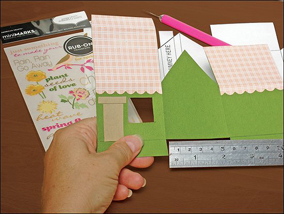Макет дома из бумаги своими руками со схемами и фото в фото