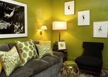 Яркие интерьеры спальни — Тонкая игра цвета в фото
