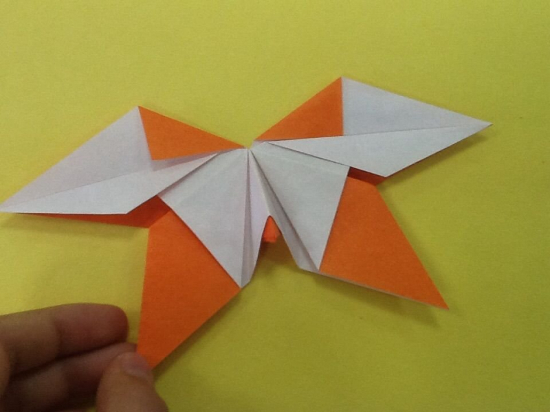 Бабочка-оригами своими руками в фото