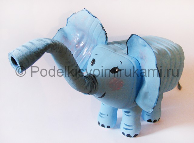 Слон из пластиковой бутылки своими руками с фото и видео в фото