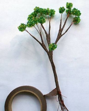 Бонсай из бисера: мастер класс по плетению необычного дерева в фото
