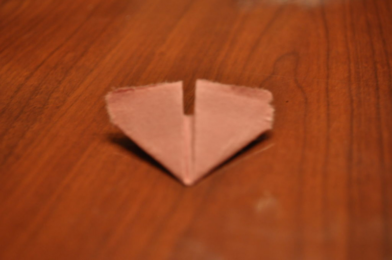 Оригами свинка-купидон в фото