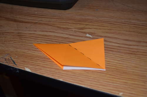 Оригами вертушка в фото