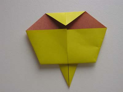 Оригами Пасхальный цыпленок в фото